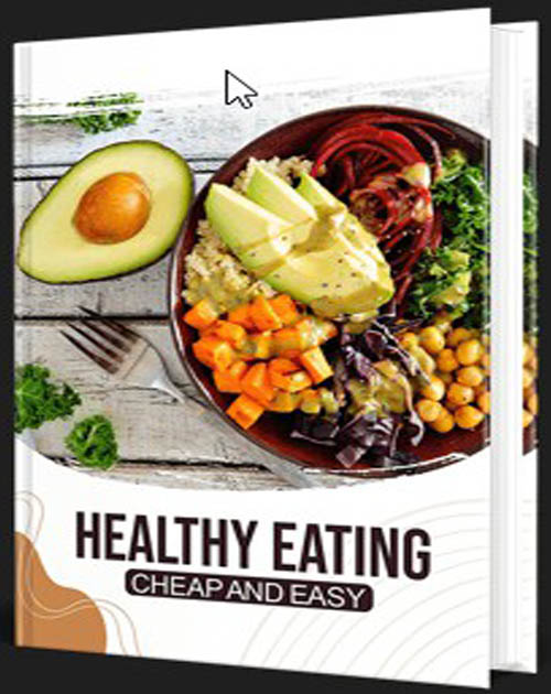 Healthy Eating CHEAP AND EASY Book PLR